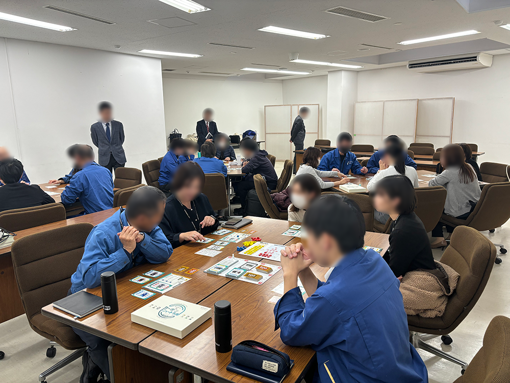 チームで議論中