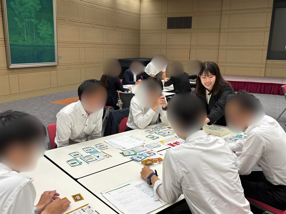 チームで議論中