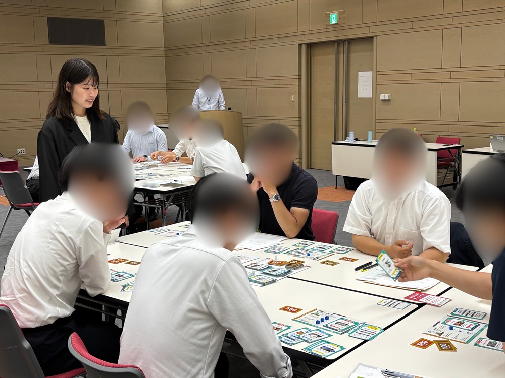チームで議論中