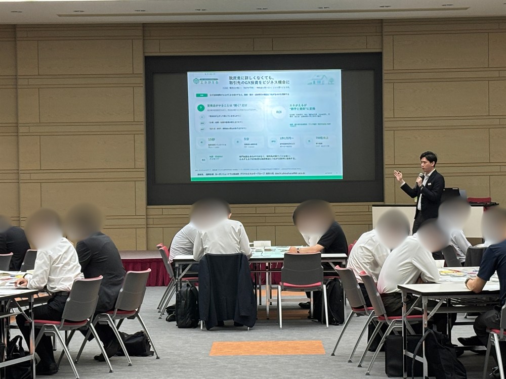 チームで議論中