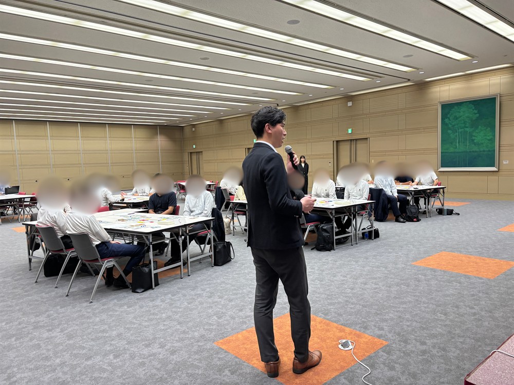 チームで議論中