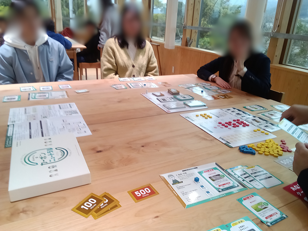 チームで議論中