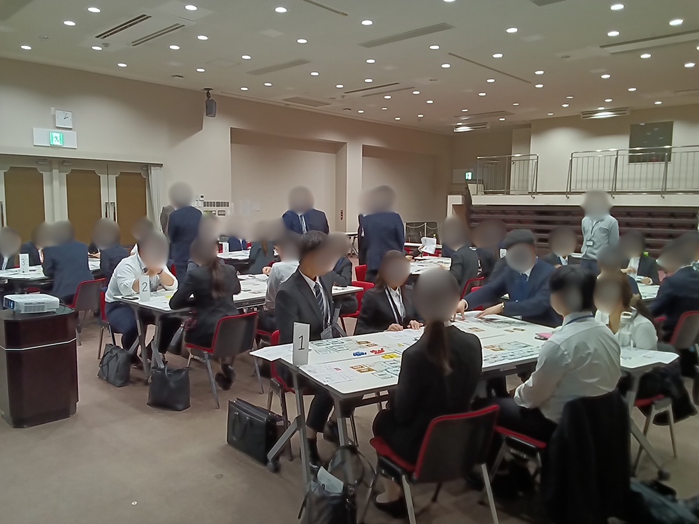 チームで議論中