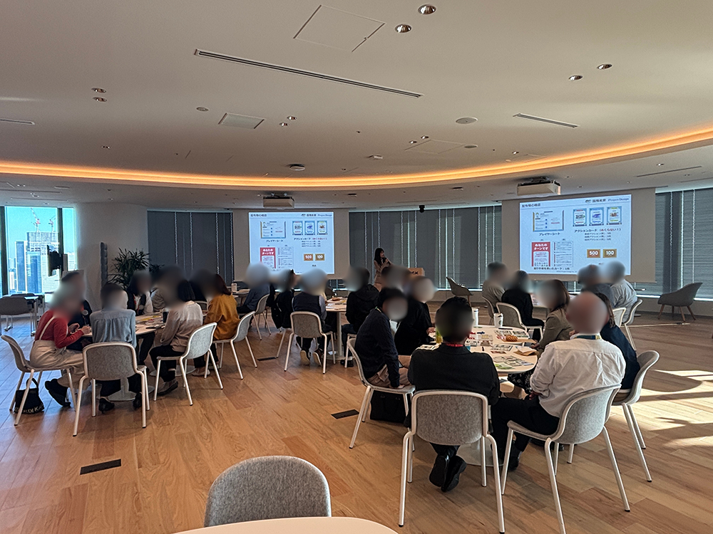 チームで議論中