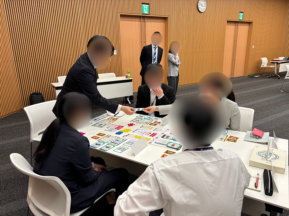 チームで議論中