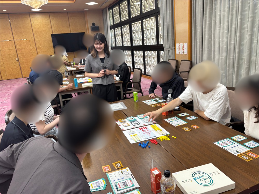 チームで議論中