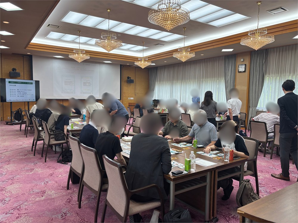 チームで議論中