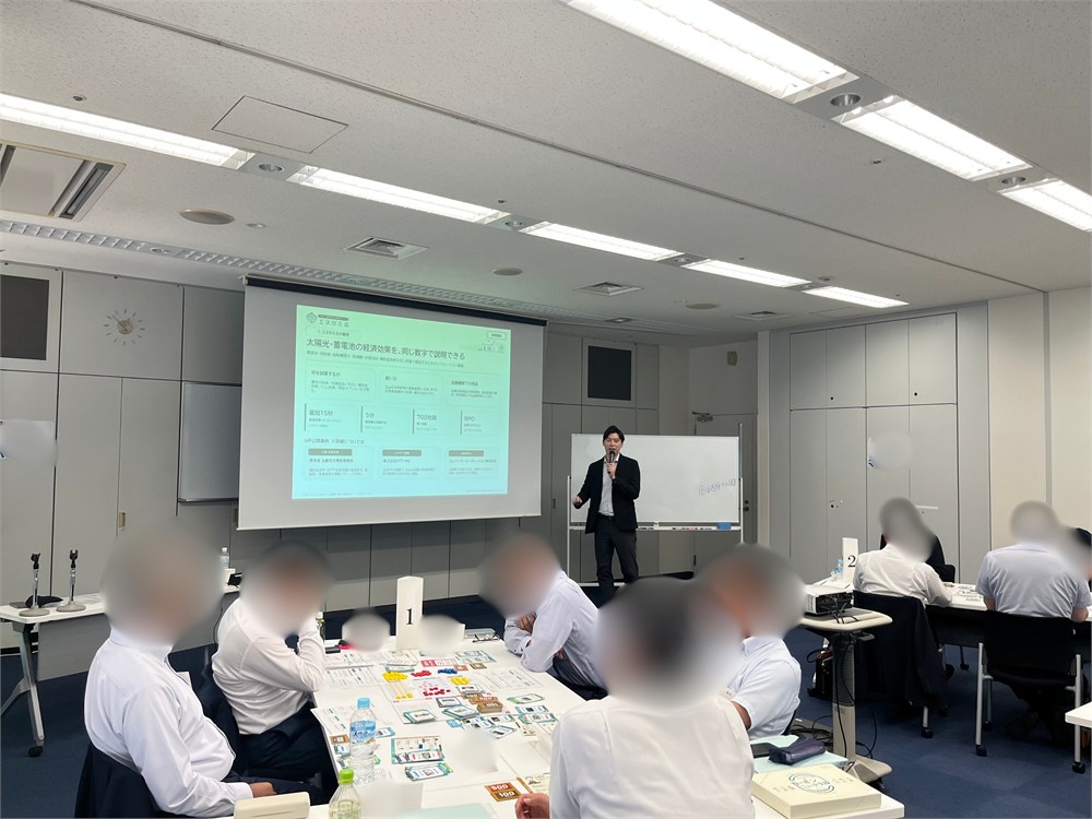 チームで議論中