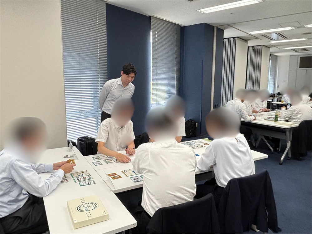 チームで議論中