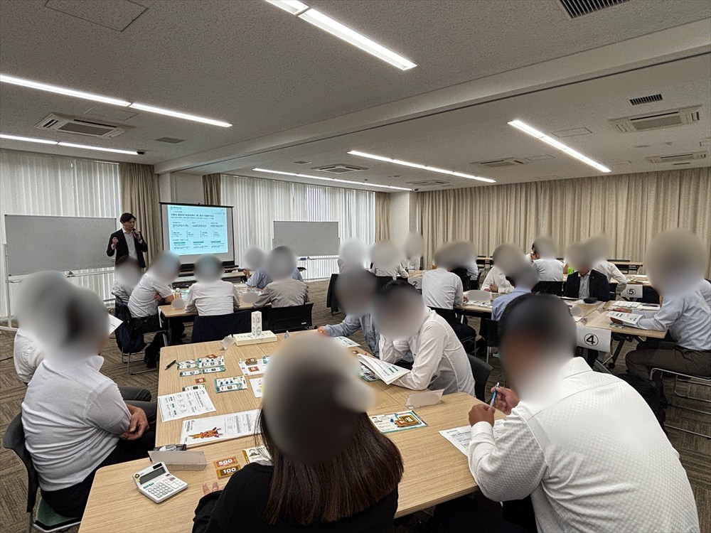 チームで議論中